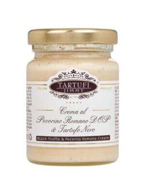 Tartufi Jimmy Crema Pecorino Romano DOP Tartufo Nero 130g