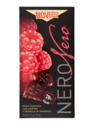 Novi Lampone 70% Nero Vero czekolada 75g