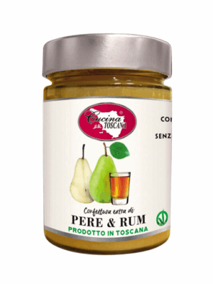 Cucina Toscana Confettura Pere e Rum 320g