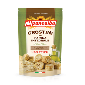 Panealba Crostini Farina Integrale 100g