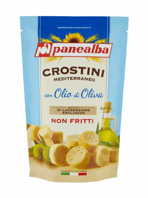 Panealba Crostini con Olio di Oliva 100g