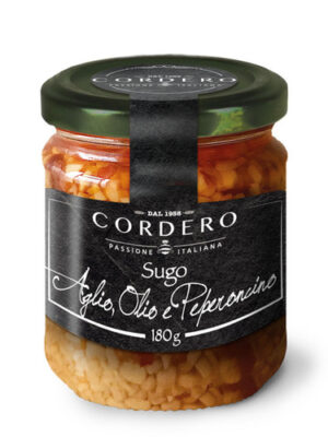 Cordero Sugo Aglio, olio e peperoncino 30g