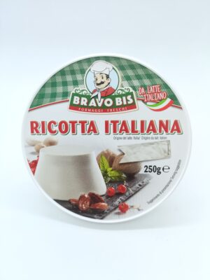 Ricotta Italiana 250g Bravo Bis
