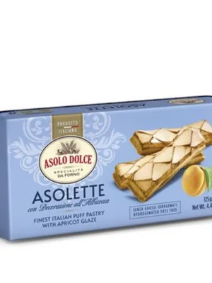 Asolo Dolce ASOLETTE con Decorazione all Albicocca 110g