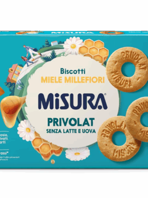 Biscotti Miele Millefiori Misura Senza Latte e Uova 400g