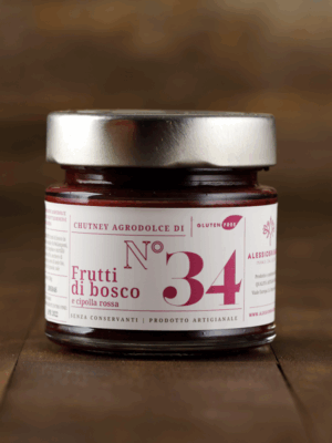Alessio Brusadin Chutney Agrodolce di Frutti di bosco e cipolla rossa 250g