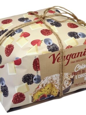 Vergani Panettone Frutti di Bosco e cioccolato bianco 750g