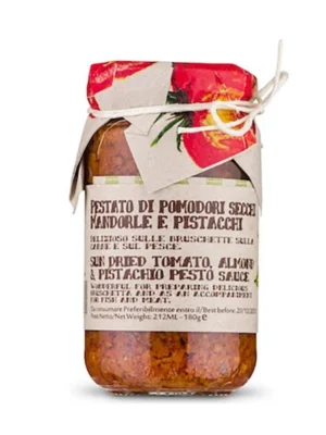 Artigini dei Sapori Pestato di pomodori secchi, mandorle e pistacchi 180g