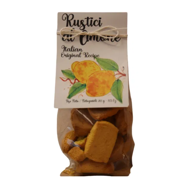 Artigiani dei Sapori Rustici al Limone 200g